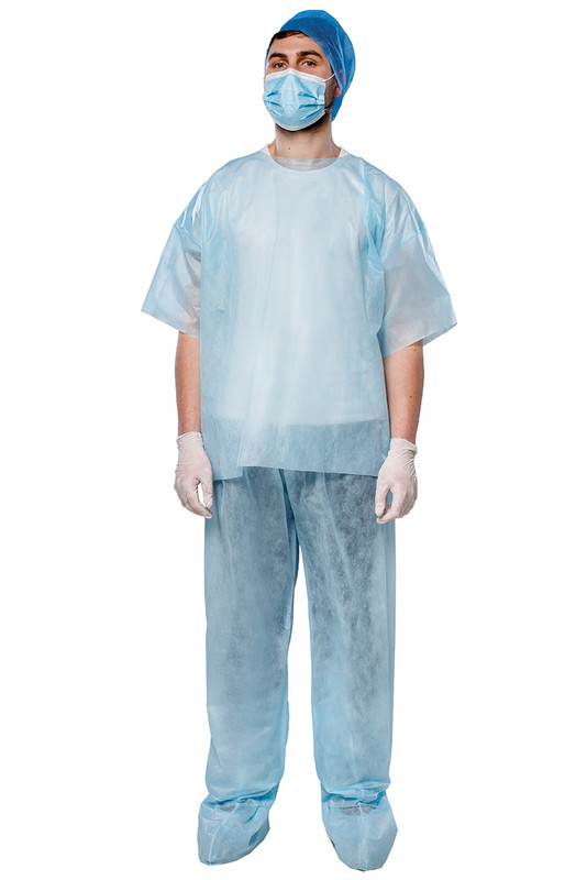 Костюм для хірурга, розмір XXL, стерильний, одноразового використання